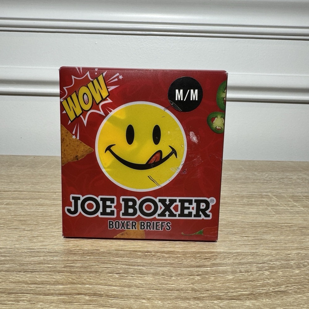 Bundle Joe Boxer Mens Underwear NACHOS SMILE Medium‎ Briefs